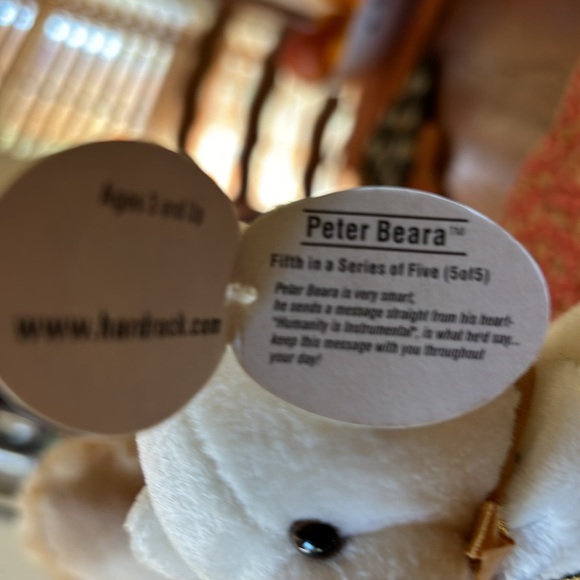 Hard Rock Cafe Collectible Bear. WashingtonDC. - Picture 4 of 6